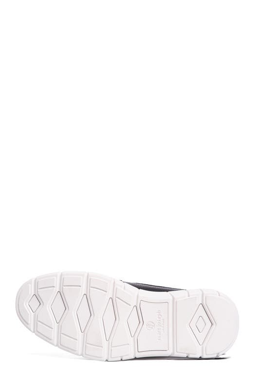 Marc Joseph New York Cloud Street Hands Free Technology Leather Plain Toe Casual Oxford, Alternate, color, Black Grainy Leather