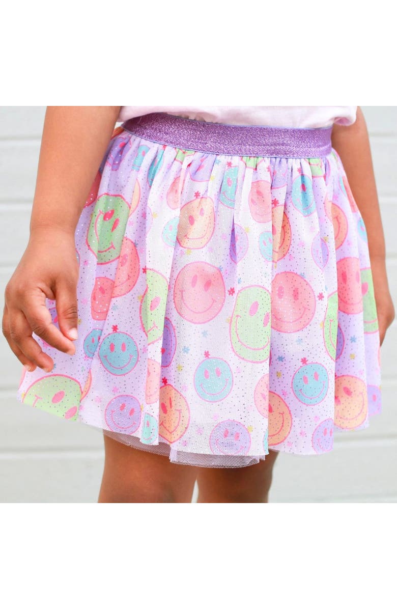 Sweet Wink Smiley Face Tutu, Alternate, color, Multicolor