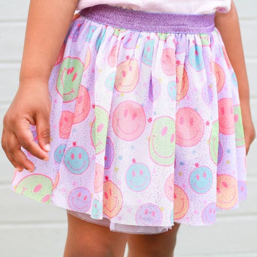 Sweet Wink Smiley Face Tutu In Multicolor
