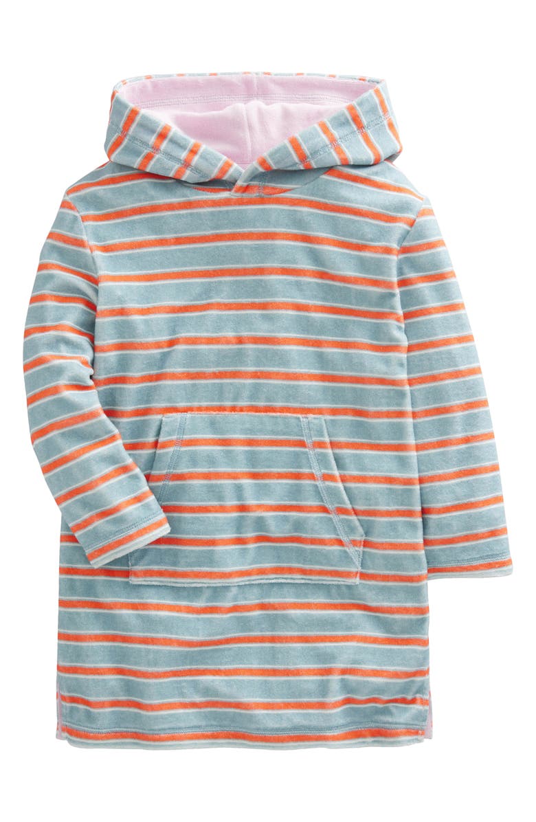 Mini Boden Kids' Terry Cloth Hooded Cover-Up, Main, color, 