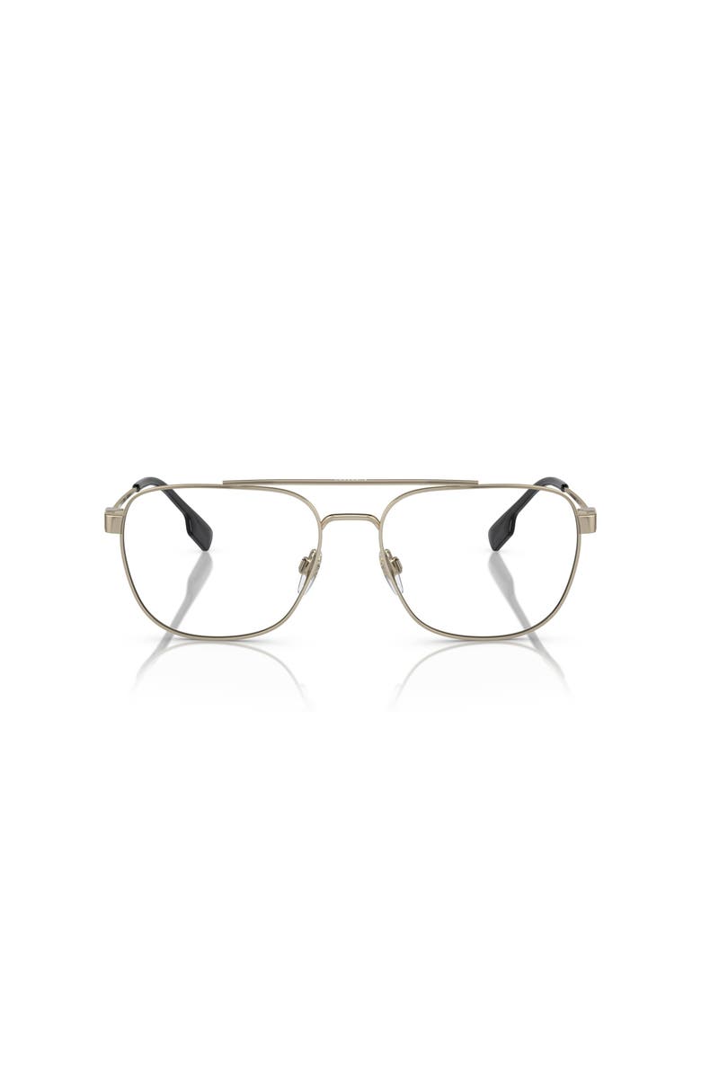 Burberry 57mm Square optical glasses, Alternate, color, Gold