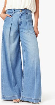 Habitual Pleated Denim Pants