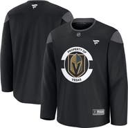 FANATICS Men's Fanatics Black Vegas Golden Knights Team Practice Jersey