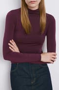 MANGO Funnel Neck Long Sleeve T-Shirt