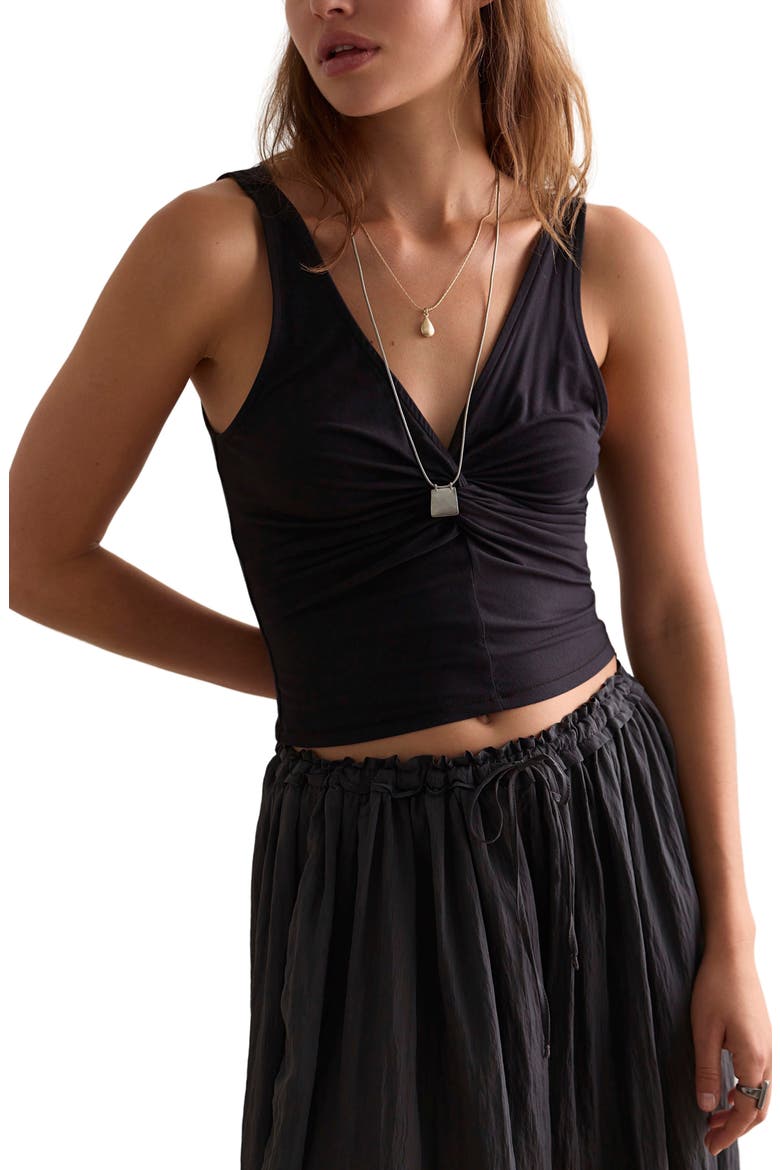 We're Going Out Cami, Main, color, BLACK