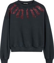 Palm Angels Big Neck Logo Sweatshirt