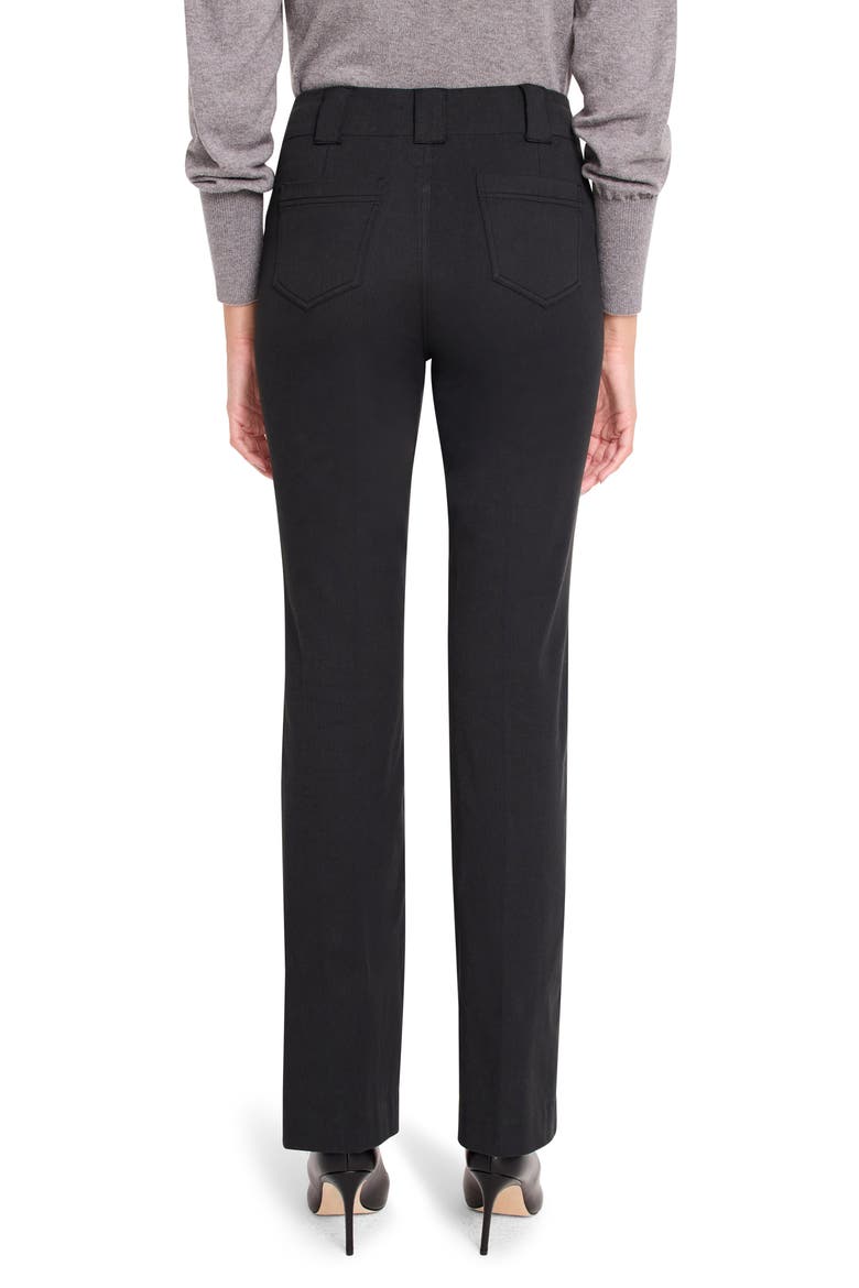 Plaza Demi Bootcut Ankle Pants, Alternate, color, BLACK ONYX