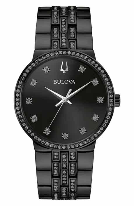 BULOVA Crystal Bracelet Watch, 40mm