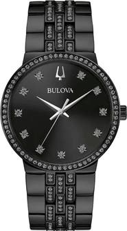 BULOVA Crystal Bracelet Watch, 40mm