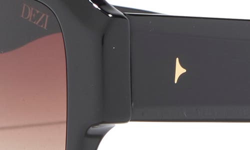 Dezi Miami 56mm Flat Top Sunglasses In Black