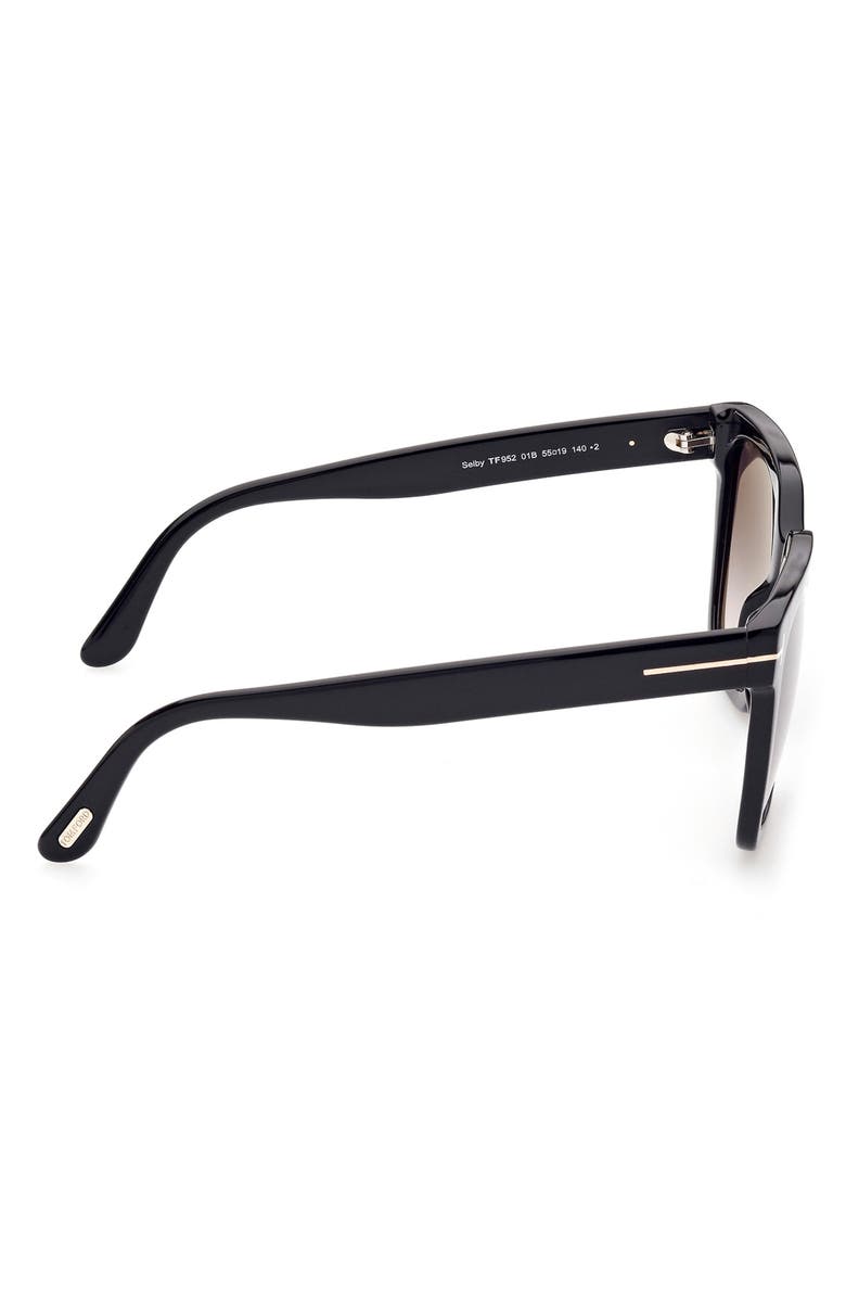 TOM FORD Selby 55mm Square Sunglasses, Alternate, color,