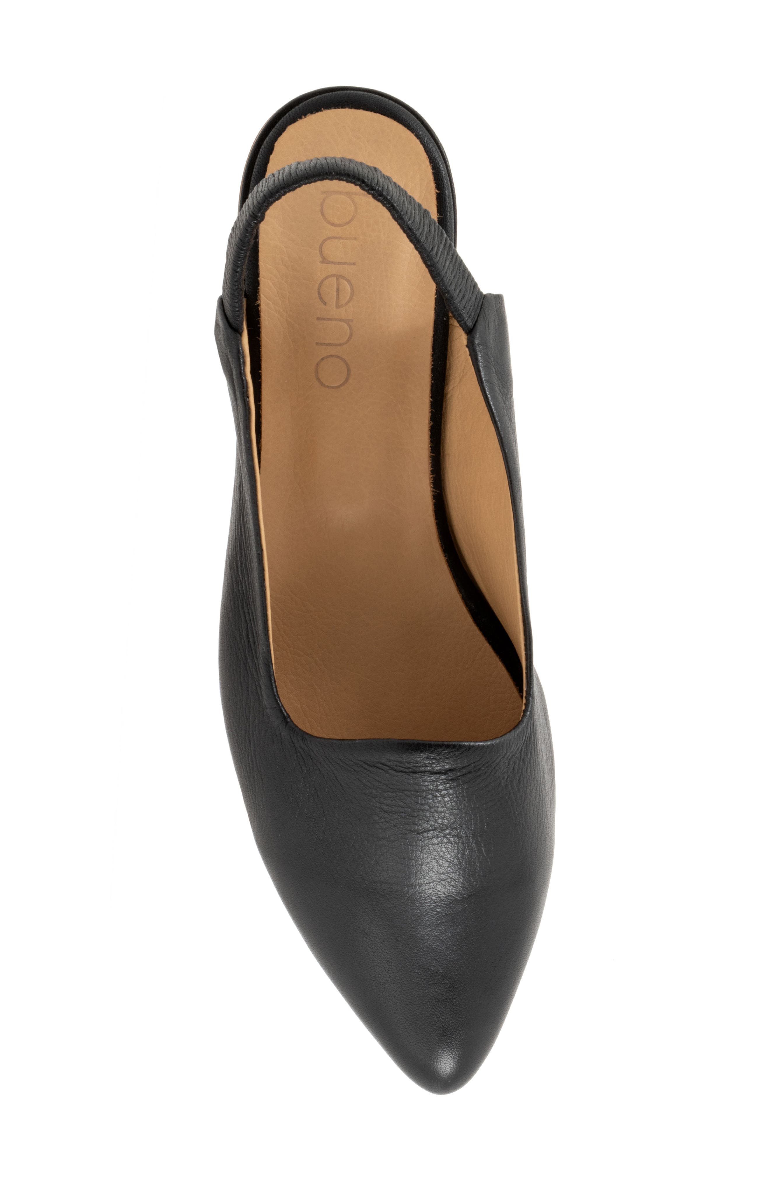Bueno Indie Slingback Pointed Toe Flat, Alternate, color, 