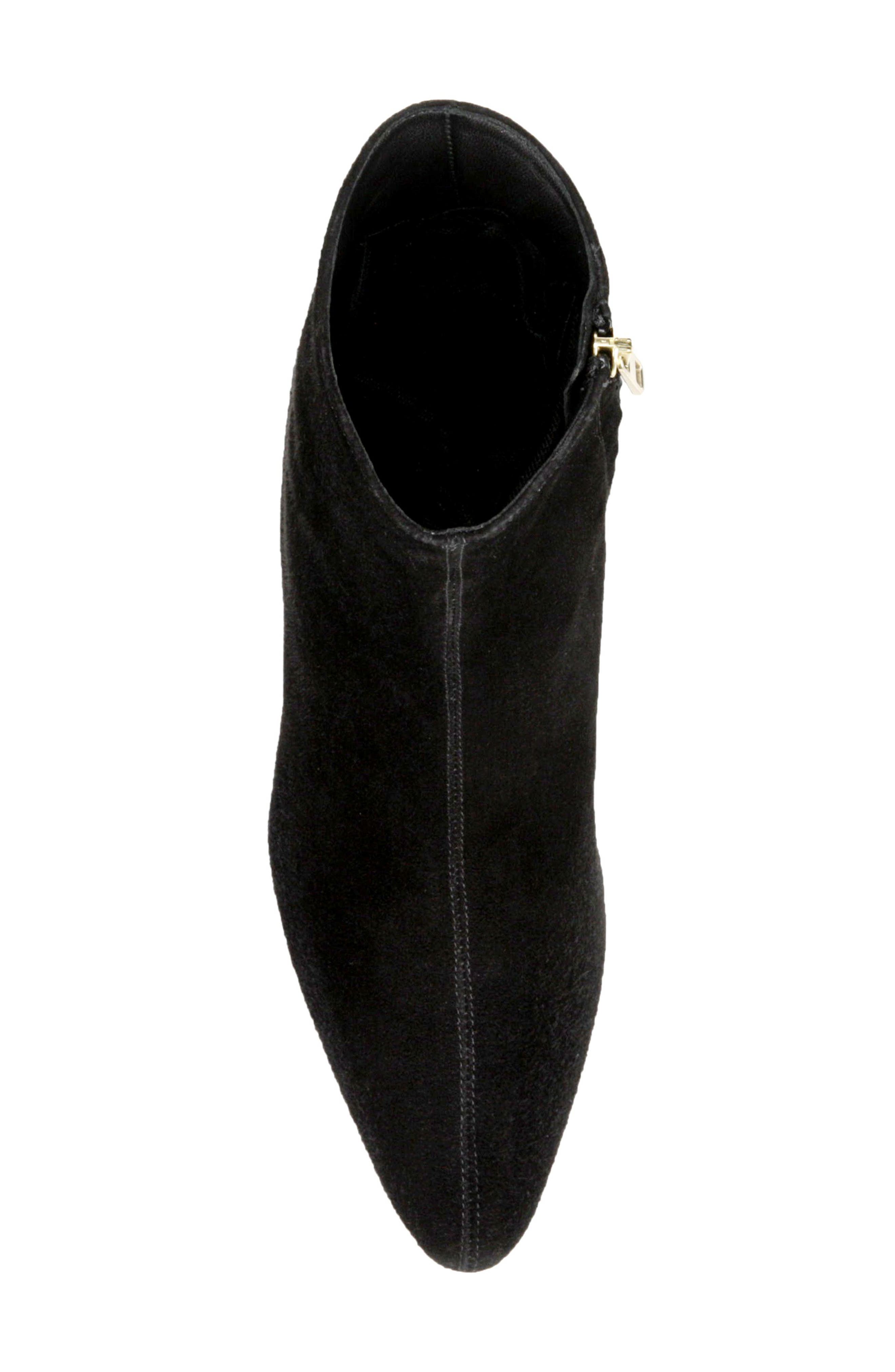 Lanica Bootie, Alternate, color, BLACK SUEDE