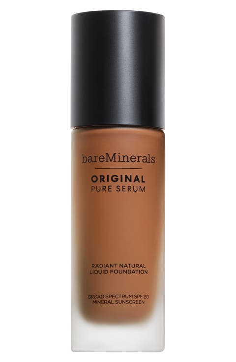 Original Pure Serum Radiant Natural Liquid Foundation Mineral SPF 20