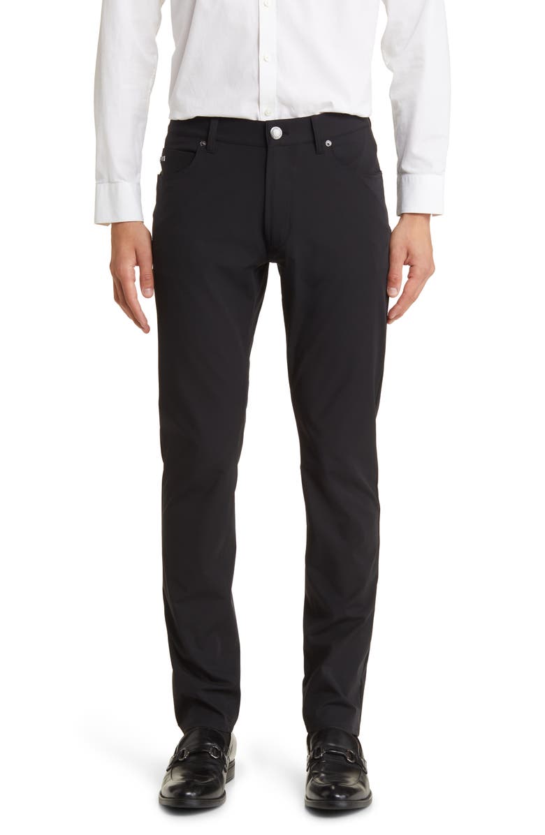 Emporio Armani Tech Performance 5-Pocket Pants, Main, color,