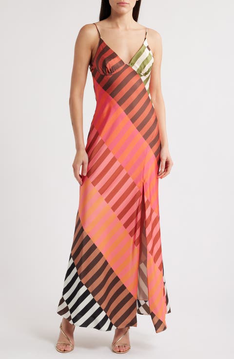 Emaline Satin Maxi Slipdress