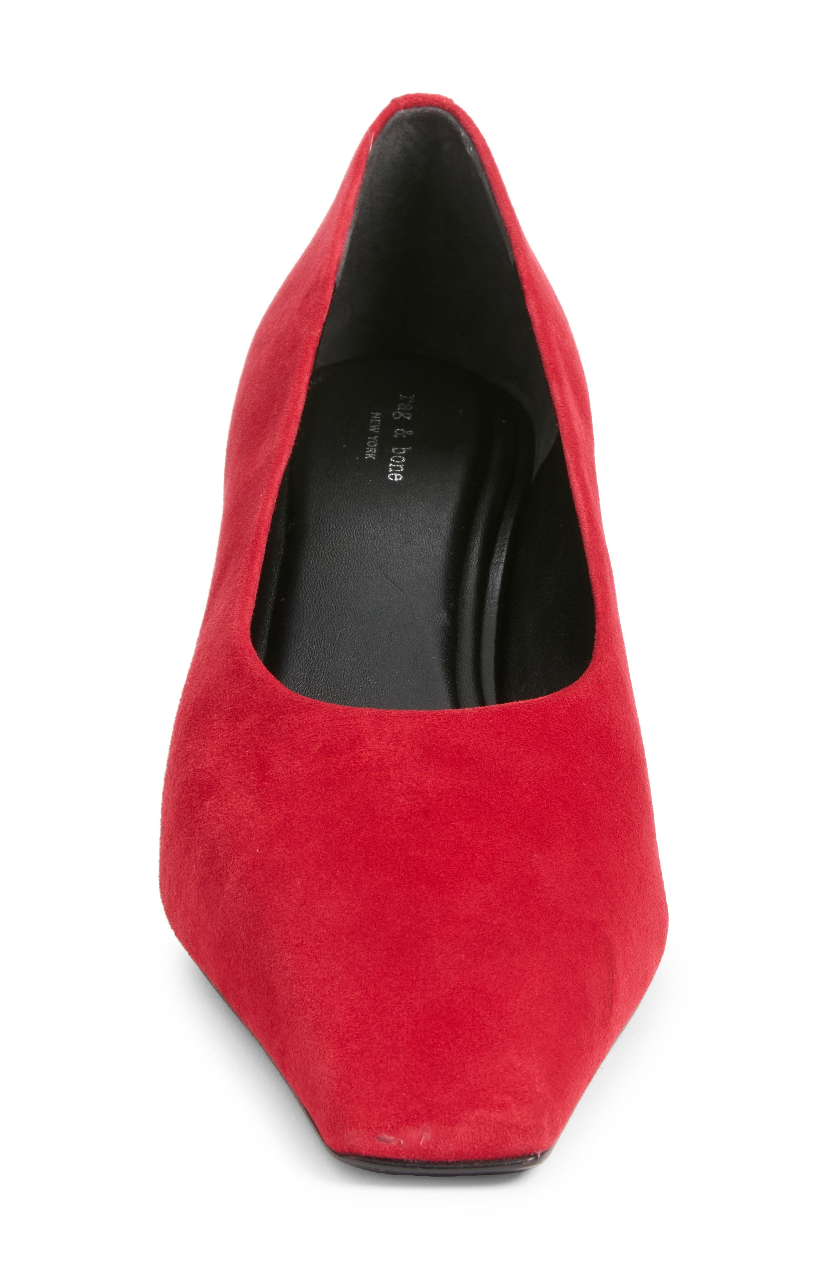 Kai Leather Pump, Alternate, color, CHR SUEDE