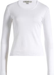 AllSaints Stevie Long Sleeve Organic Cotton T-Shirt