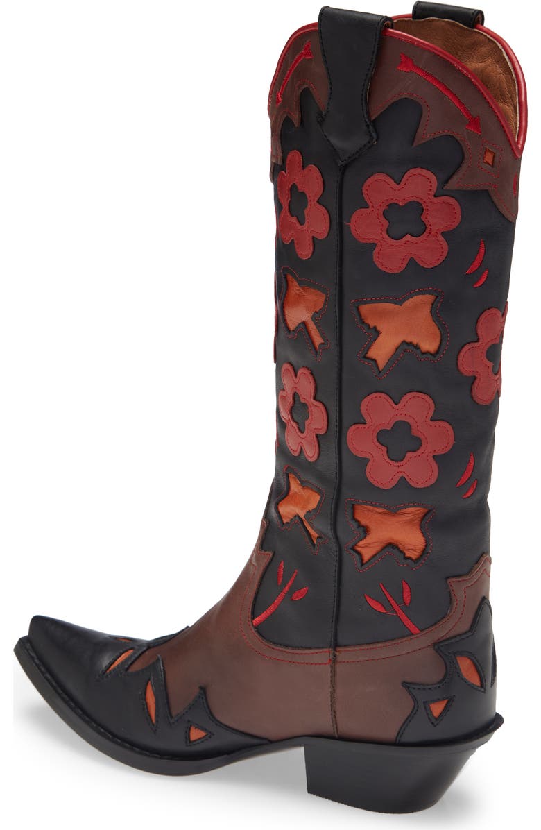 Jeffrey Campbell Looney Patch Western Boot, Alternate, color,