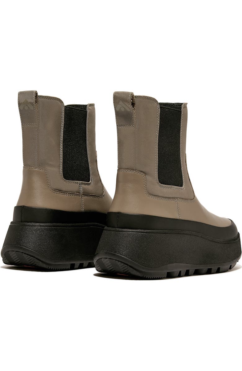 FitFlop F-Mode Water-Resistant Platform Chelsea Boot, Alternate, color,