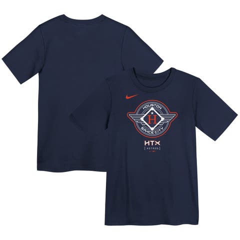 Preschool Nike  Navy Houston Astros 2025 City Connect T-Shirt