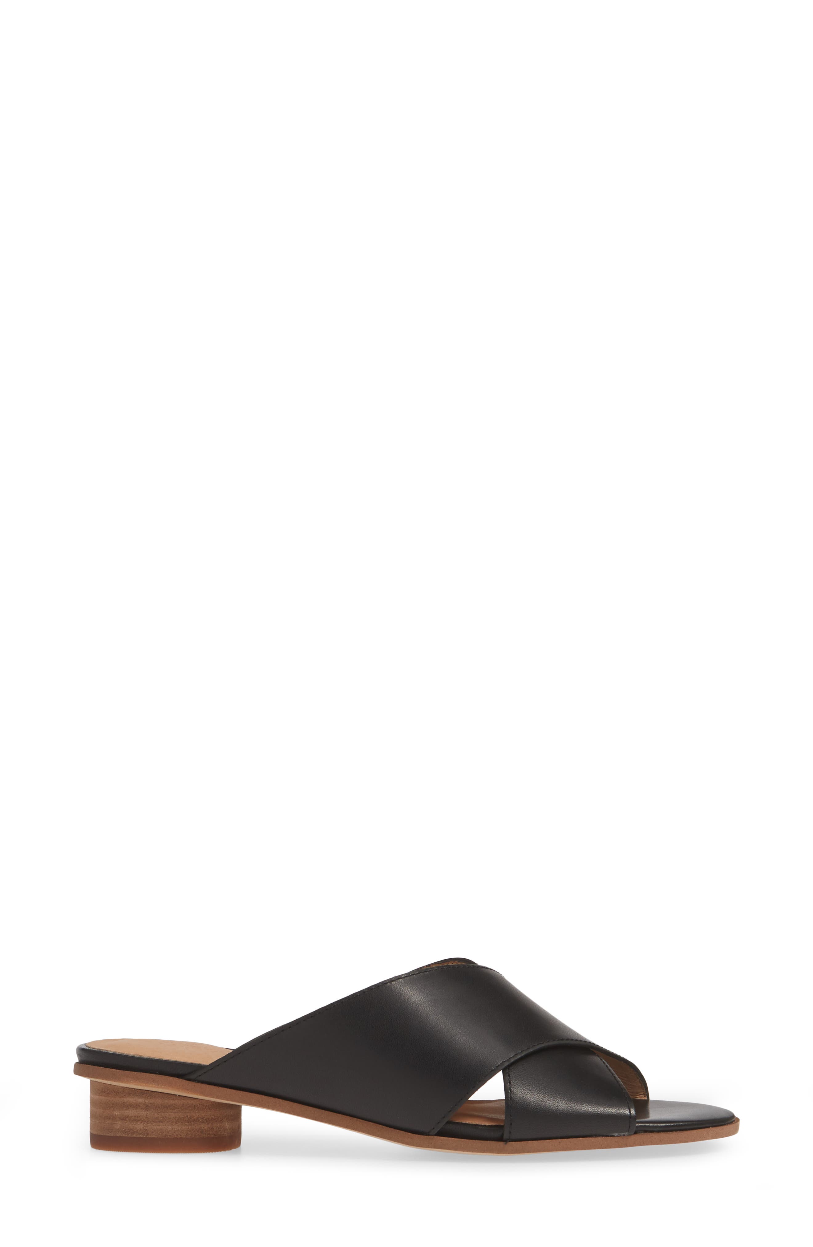 Madewell The Ruthie Crisscross Sandal, Alternate, color, 