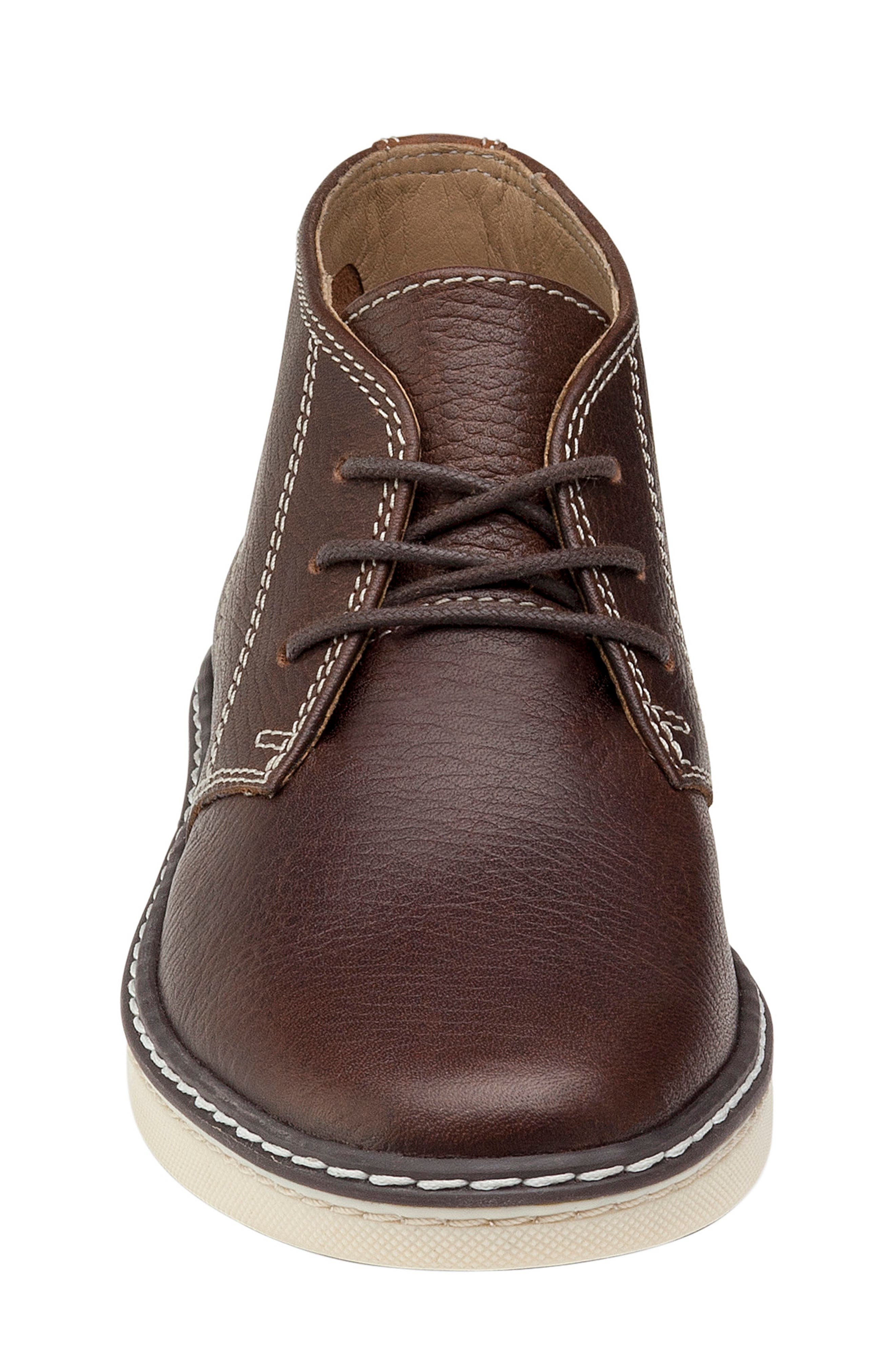 Kids' McGuffey Chukka Boot, Alternate, color, MAHOGANY FULL GRAIN