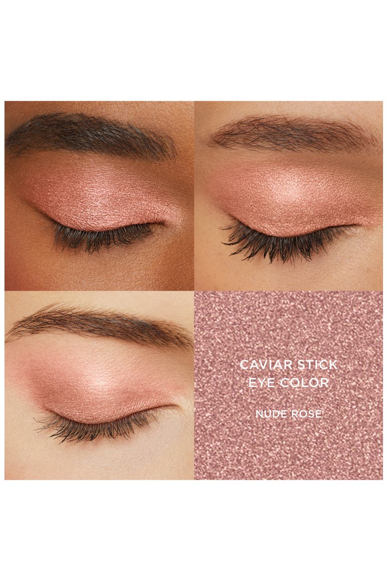 Caviar Stick Eyeshadow Duo (Nordstrom Exclusive), Alternate, color, NUDE ROSE/ SUGAR FROST
