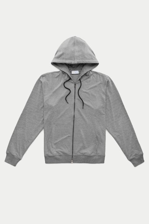 Sorona Bleach Zip Up Hoodie