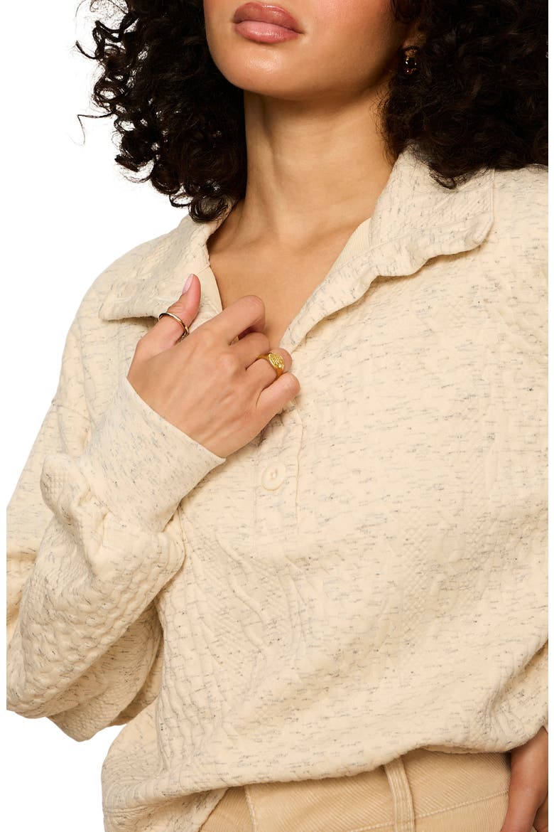 Halley Relaxed Pullover, Alternate, color, HEATHER BONE