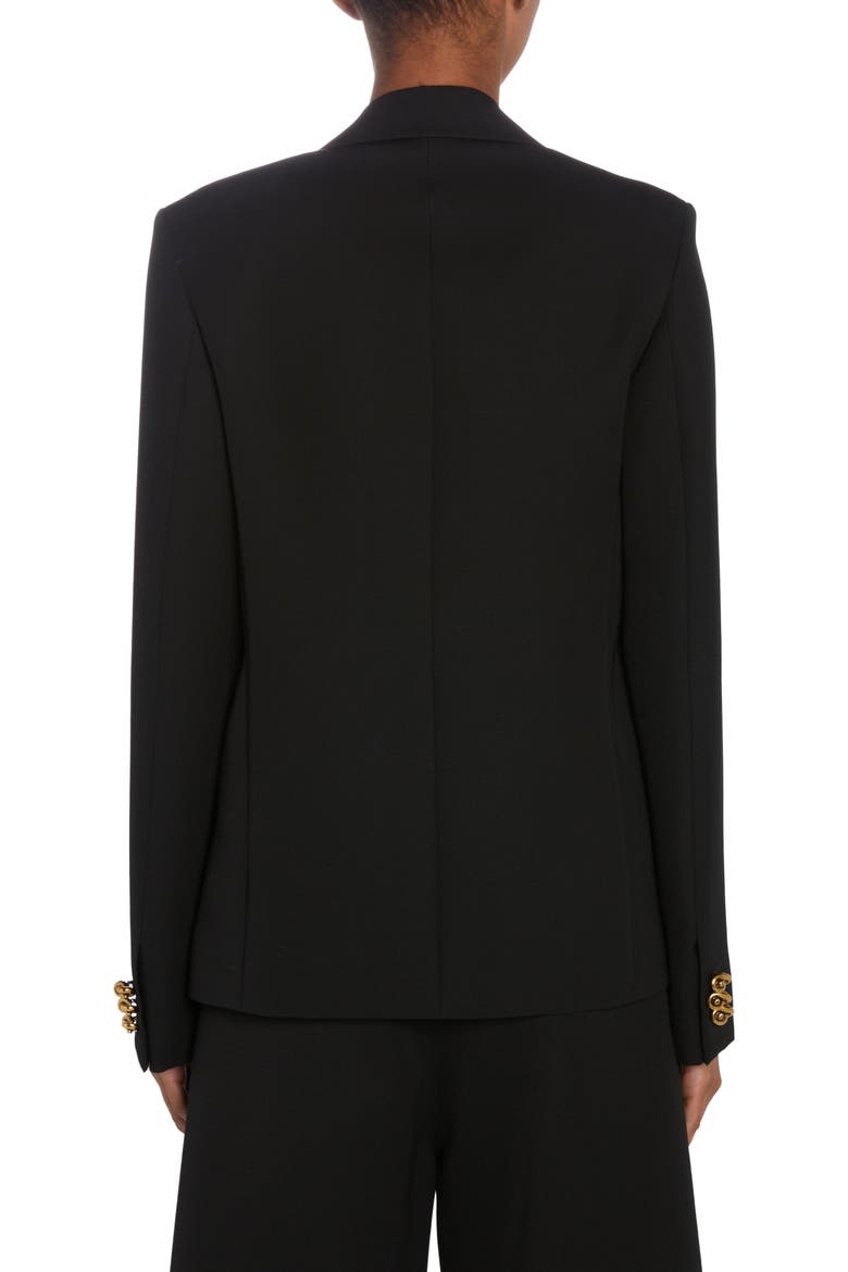 Sartorial Wool Twill Blazer, Alternate, color, BLACK
