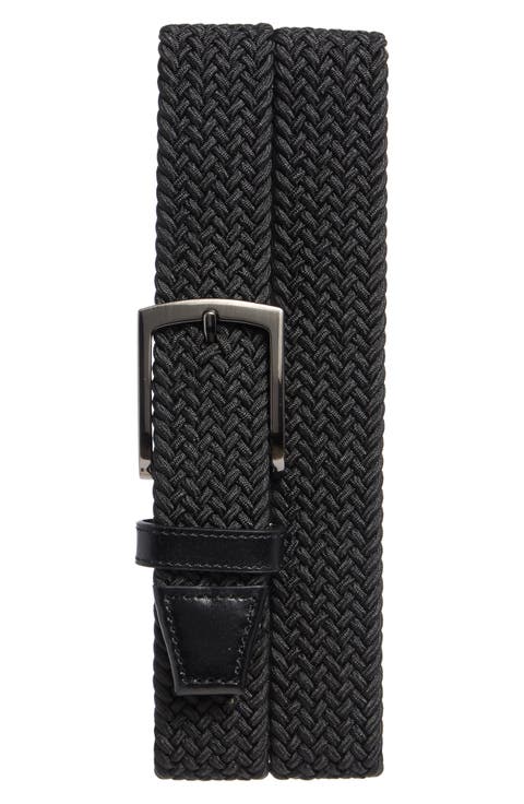 Stretch Braided Knit Belt