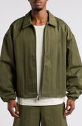 Fear of God Essentials Gender Inclusive Embroidered Logo Textured Nylon Jacket