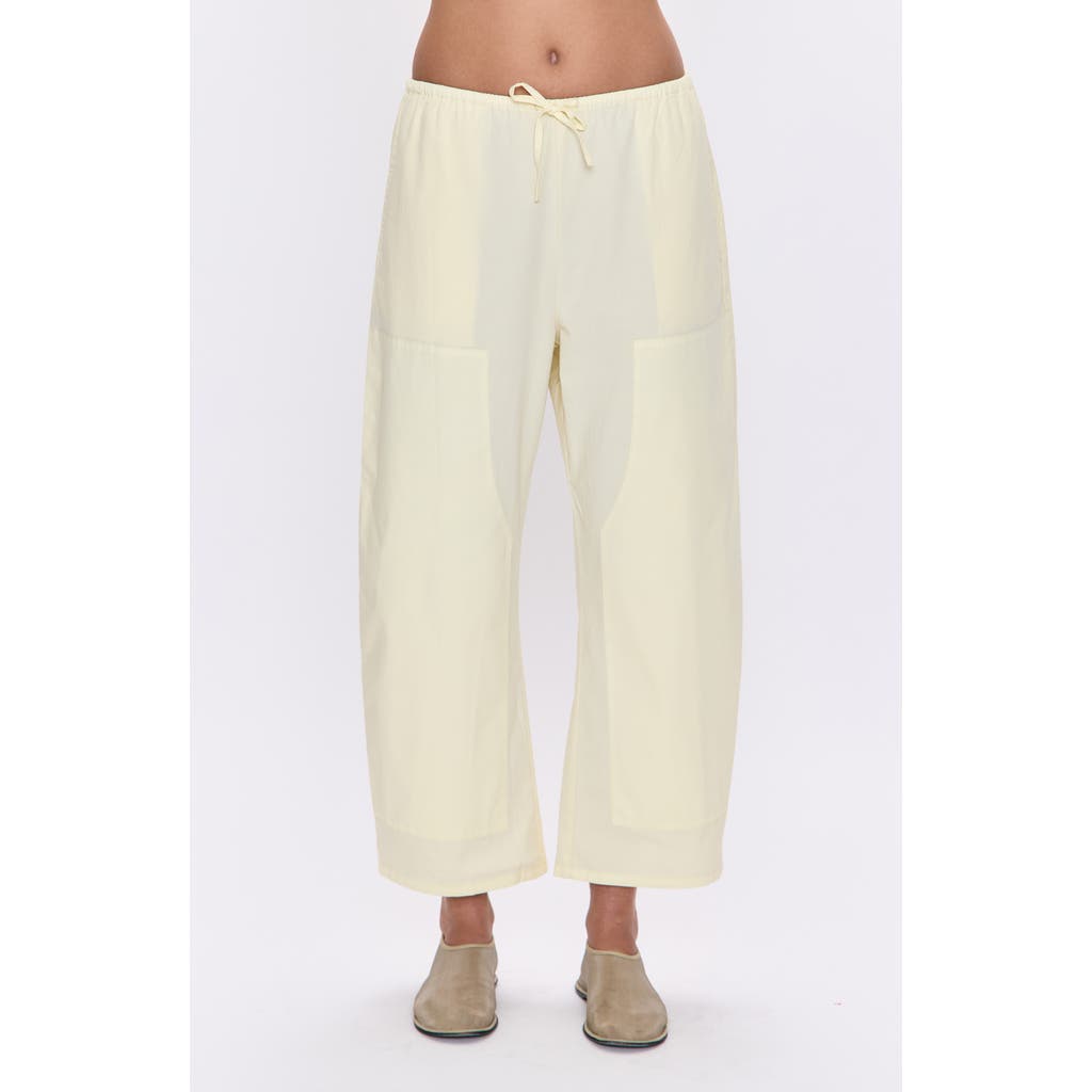 Pistola Theo Stretch Cotton Ankle Drawstring Pants