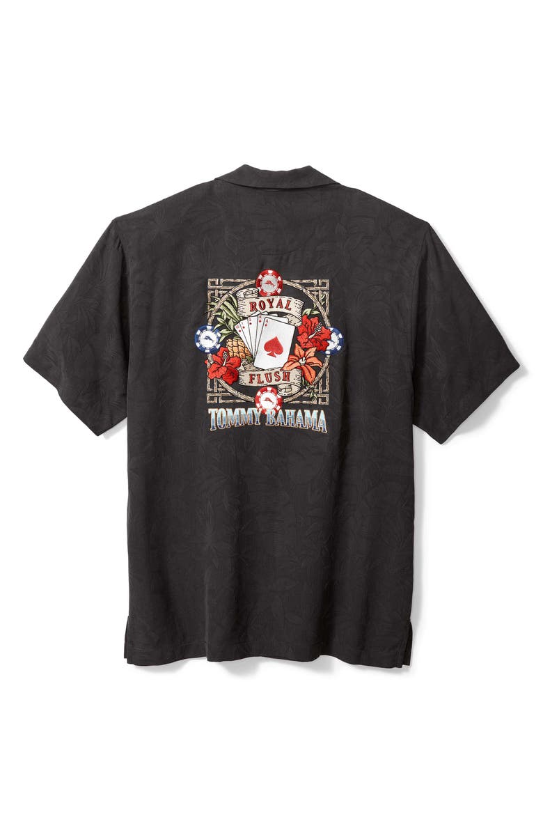 Tommy Bahama Royal Flush Camp Shirt, Alternate, color, 