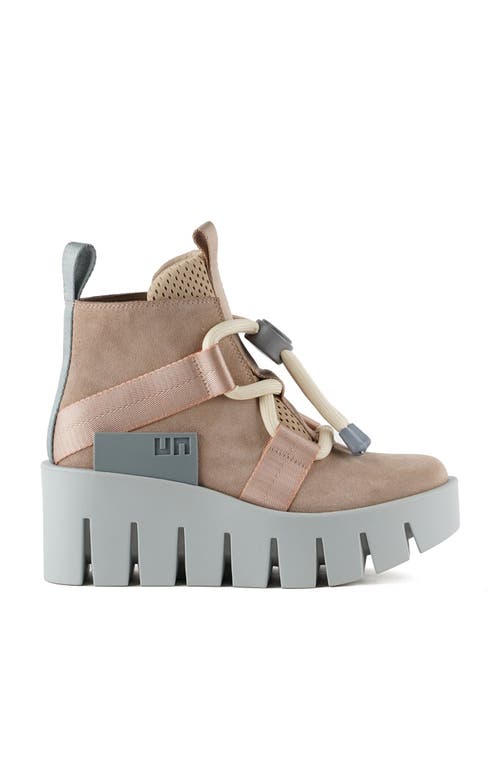 United Nude Grip Nomad Lo Platform Lug Bootie In Brown