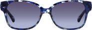 Kate Spade New York trulee 55mm gradient square sunglasses