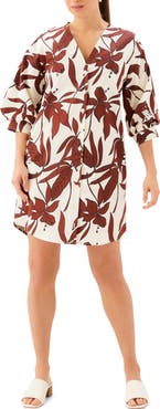 Karen Kane Lantern Sleeve Dress
