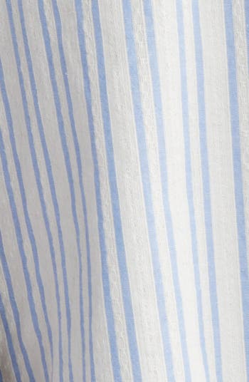 Boxy Short Sleeve Oxford Button-Up Shirt