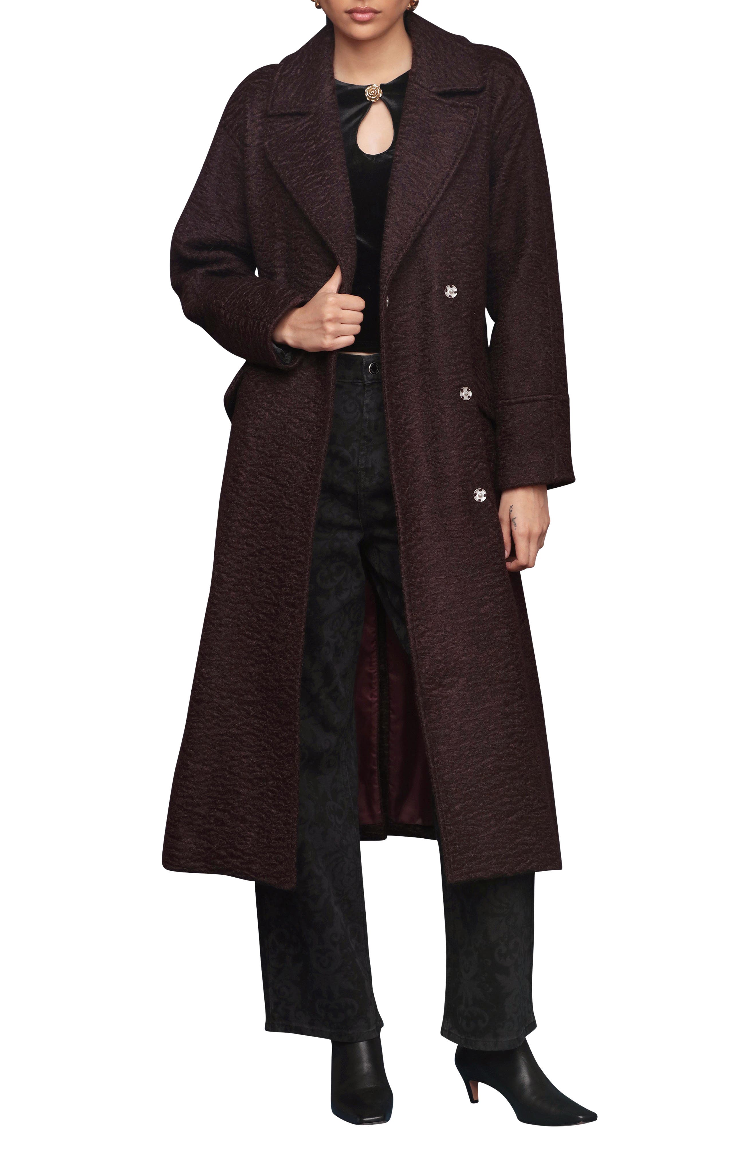 Avec Les Filles Belted Trench Coat