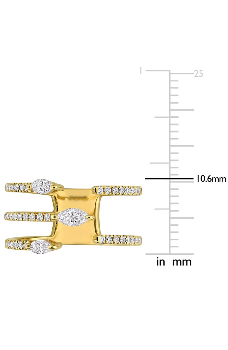 Julianna B. Diamond Open Ring 14k, Alternate, color, 14K Yellow Gold