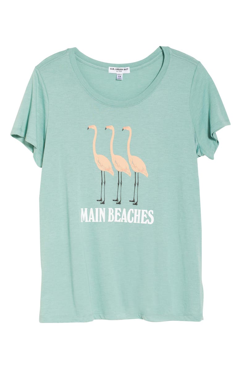 Sub_Urban Riot Main Beaches Graphic Tee, Alternate, color, 