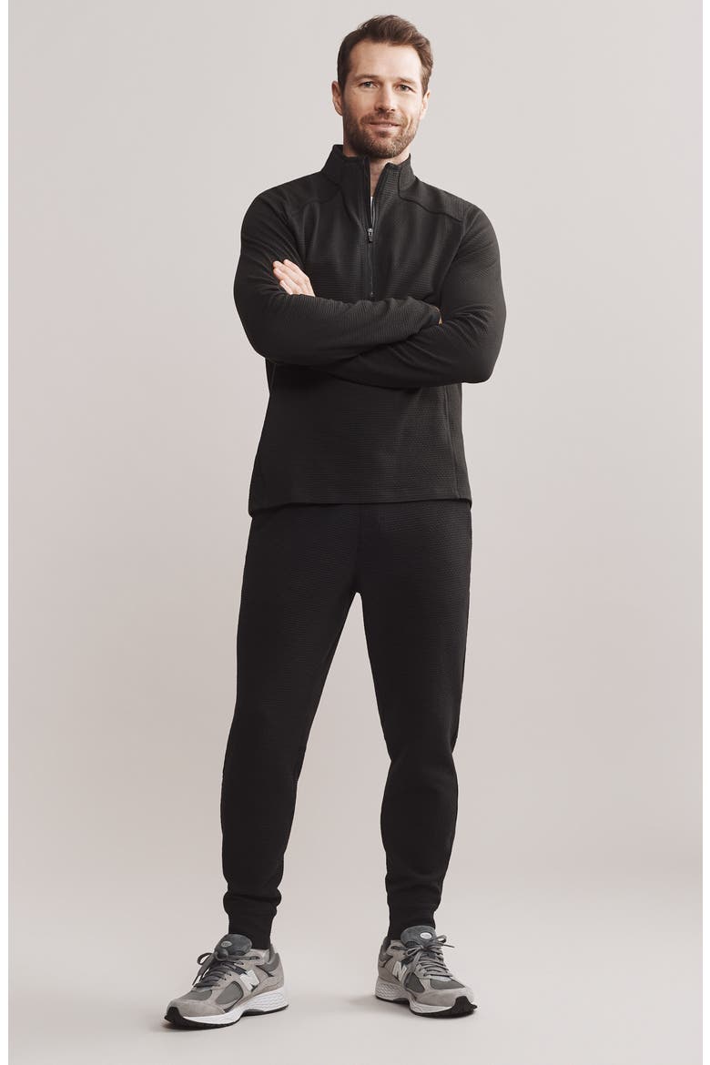 Tribeca Tech Half Zip Pullover, Alternate, color, BLACK
