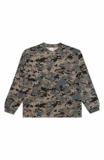 Payson Camo Long Sleeve Cotton T-Shirt