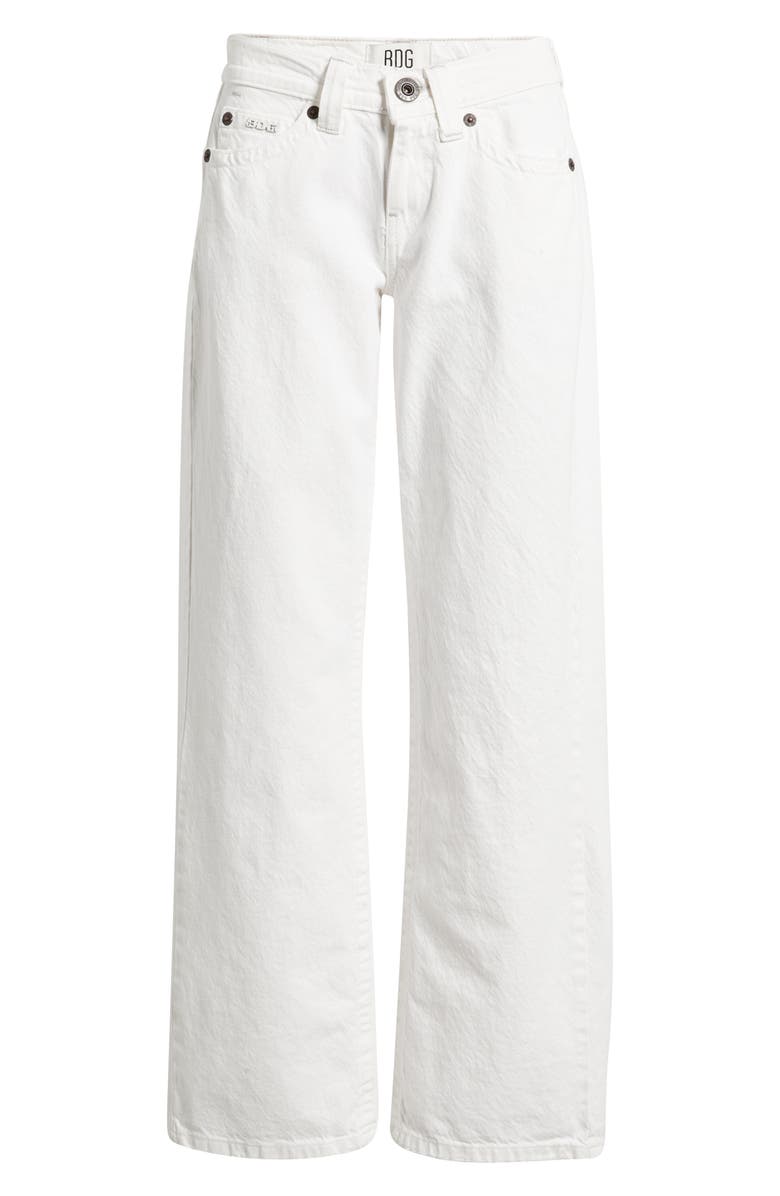BDG Urban Outfitters Kayla Low Rise Wide Leg Jeans, Alternate, color, White