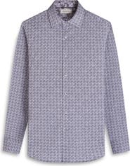 Bugatchi Jimmy OoohCotton® Floral Button-Up Shirt