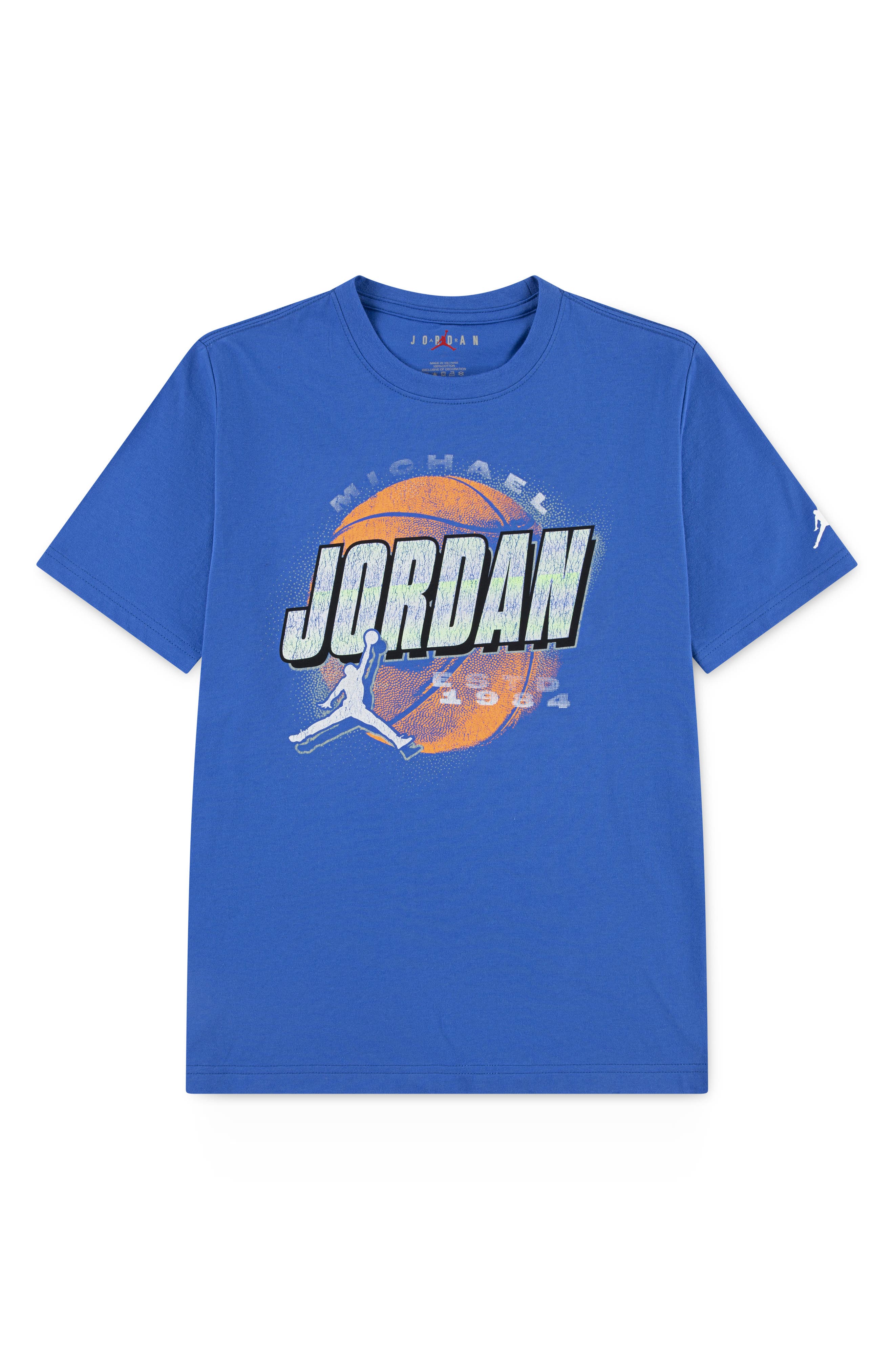 Kids' Distressed Chrome T-Shirt