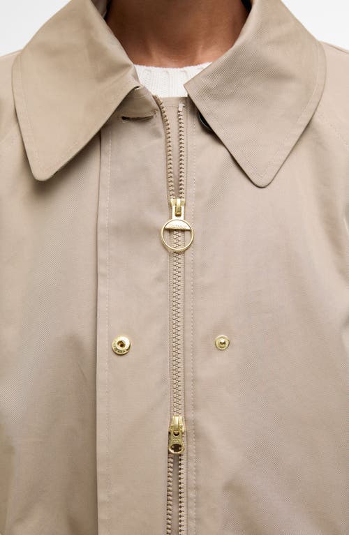 Barbour Kennedy Water Resistant Twill Jacket In Neutral