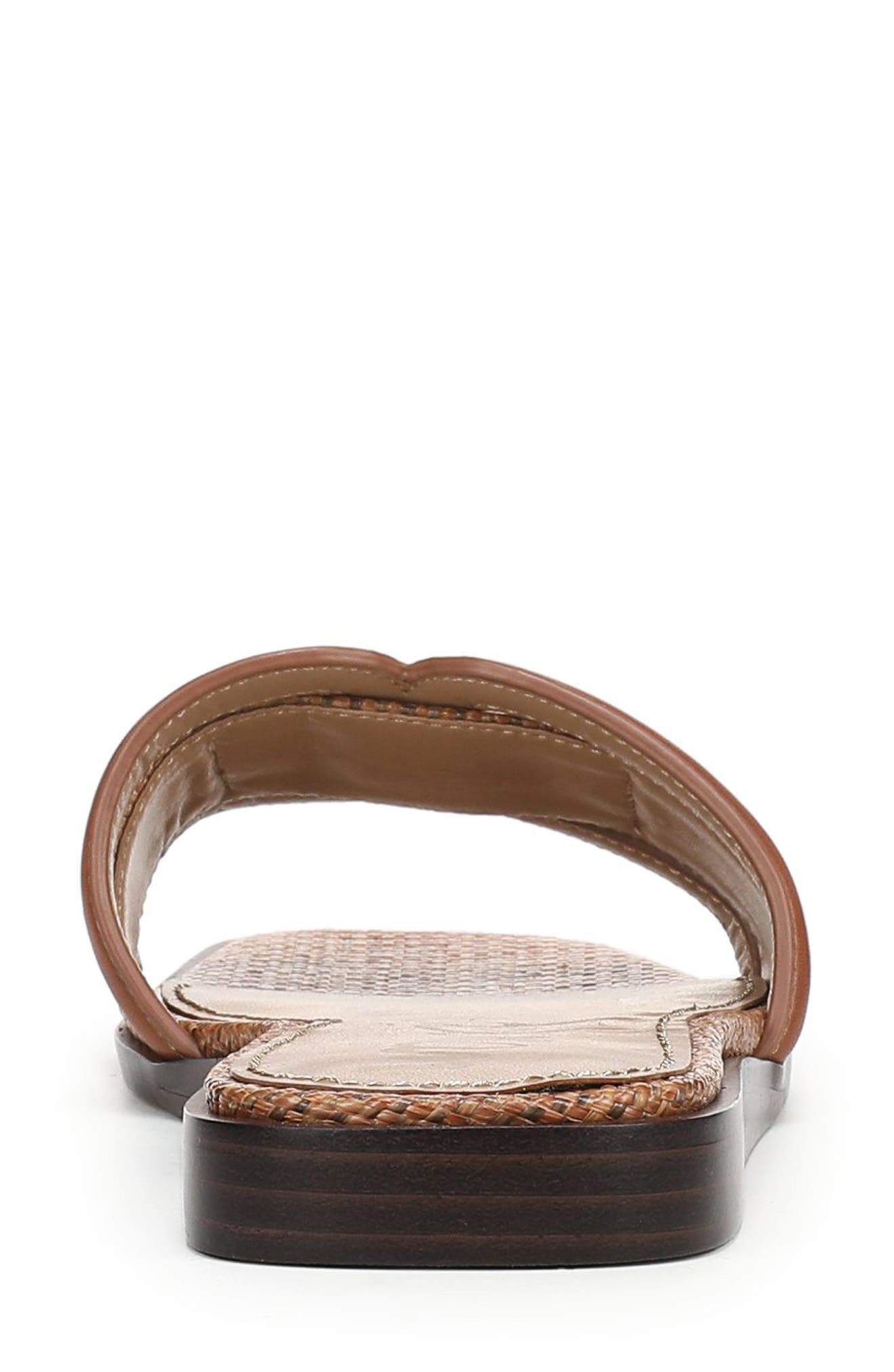 Irina Slide Sandal, Alternate, color, RICH COGNAC/ CUOIO
