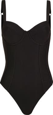 Maaji Midnight Black One-Piece Swimsuit